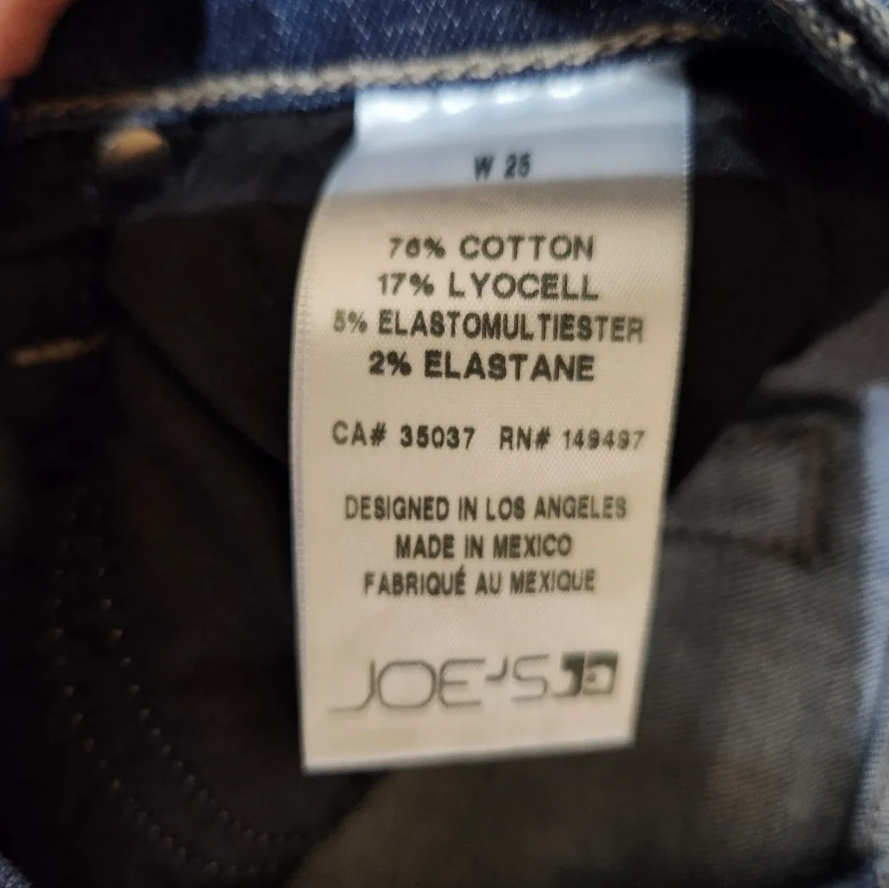 Joe's Jeans Skinny Ankle Grafton Size 25 NWT